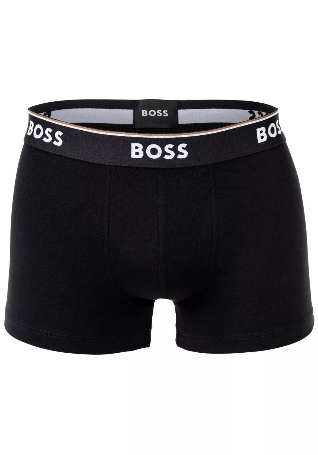 BOSS Boxer, (Packung, 3 St., 3er-Pack), mit BOSS Schriftzug auf dem Bund günstig online kaufen