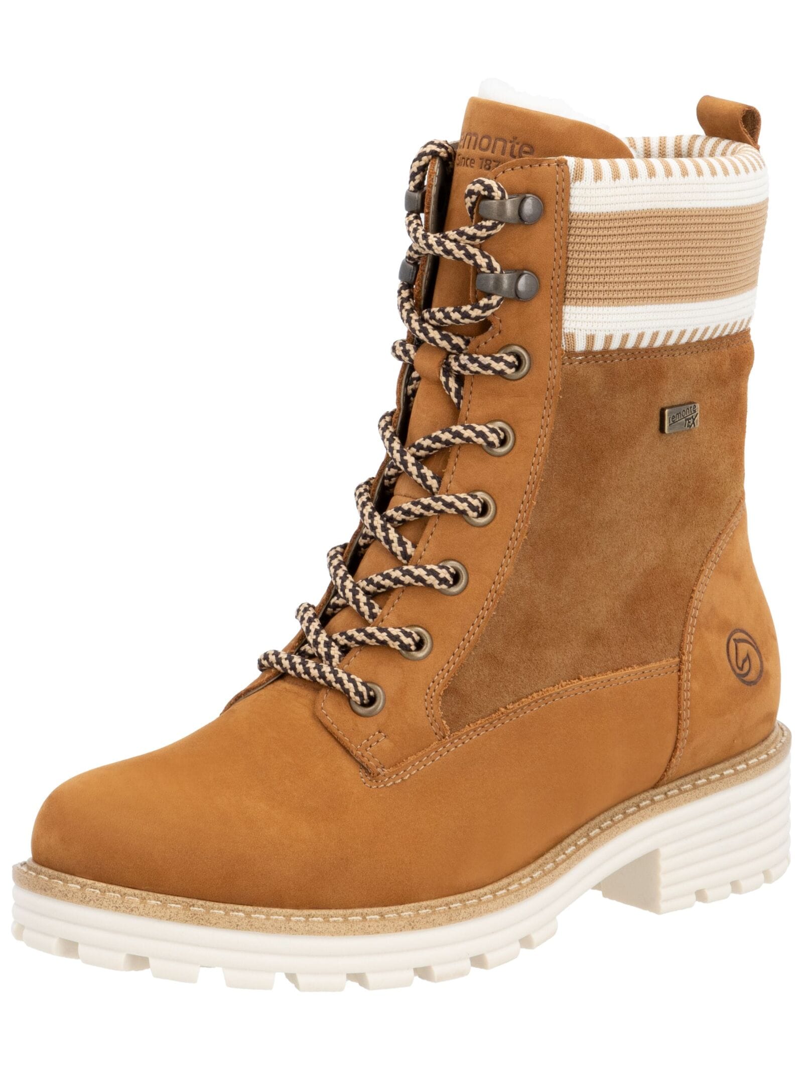 Remonte Schnürstiefelette "Remonte Stiefelette Veloursleder" günstig online kaufen
