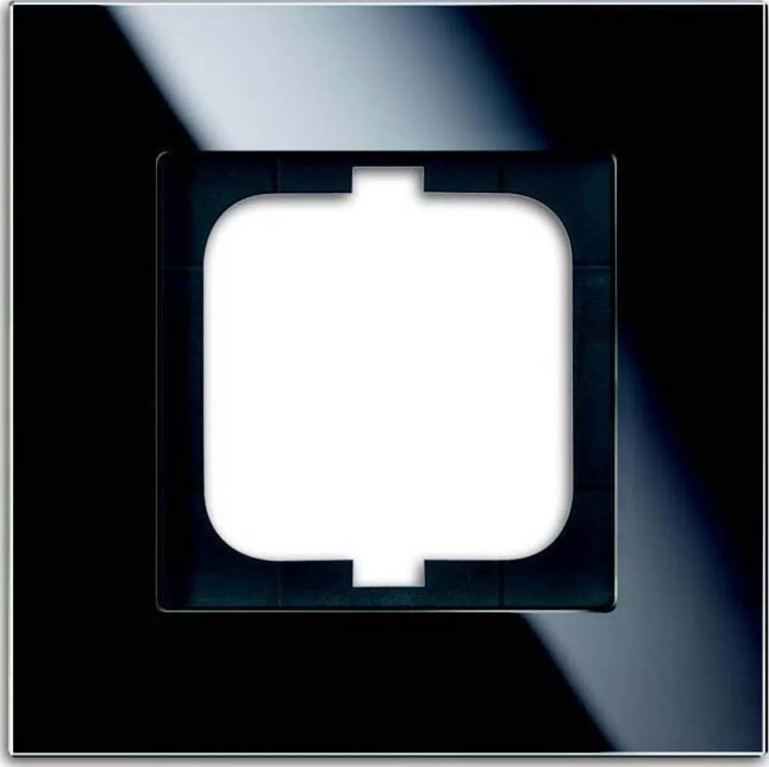 Busch-Jaeger Rahmen 1-fach schwarz, Glas 1721-825 günstig online kaufen