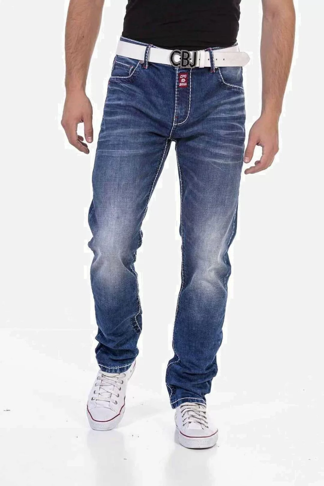 Cipo & Baxx 5-Pocket-Jeans Jeans im klassischen 5-Pocket-Style, CD704 günstig online kaufen