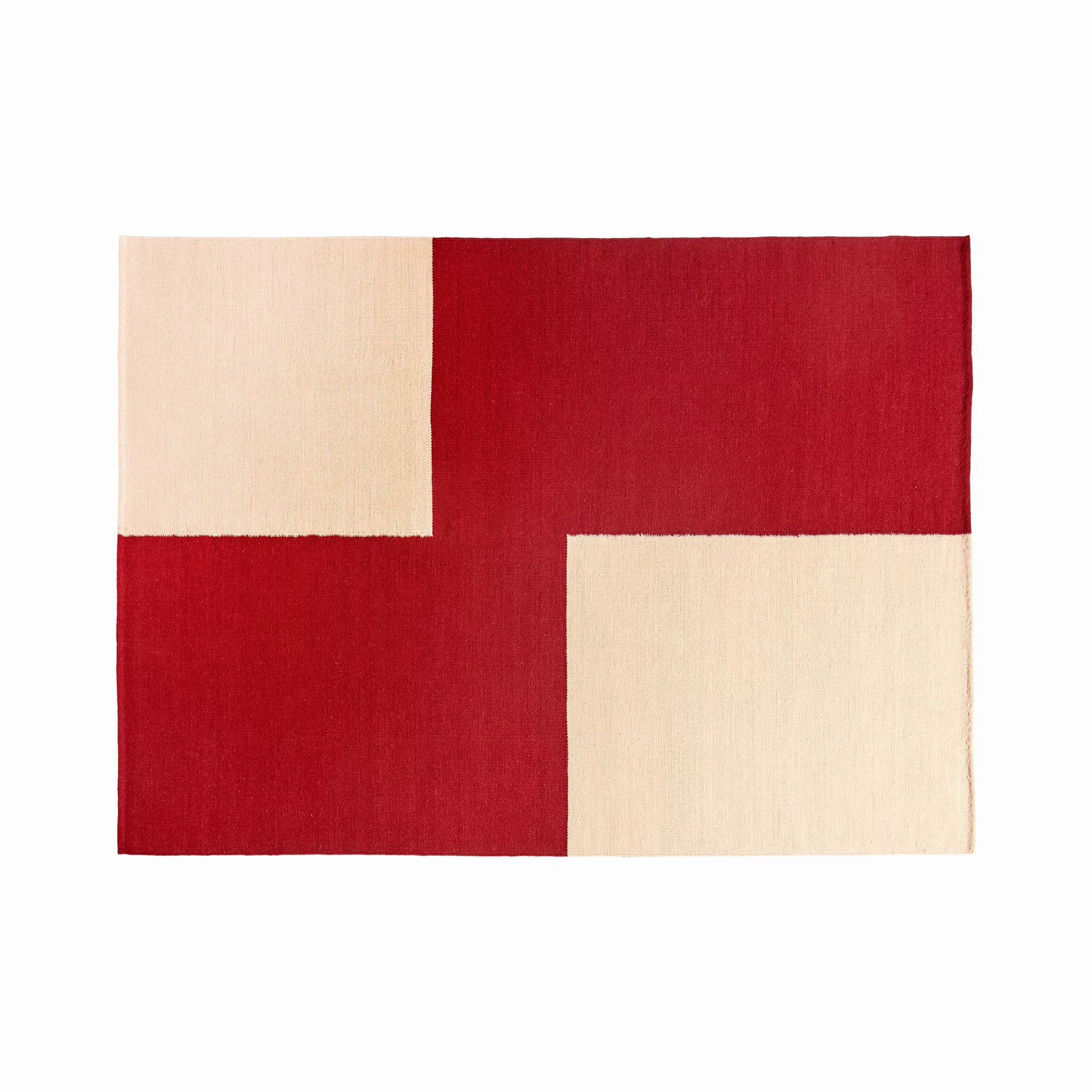 HAY - Ethan Cook Flat Works Teppich 240x170cm - red offset/240x170cm günstig online kaufen