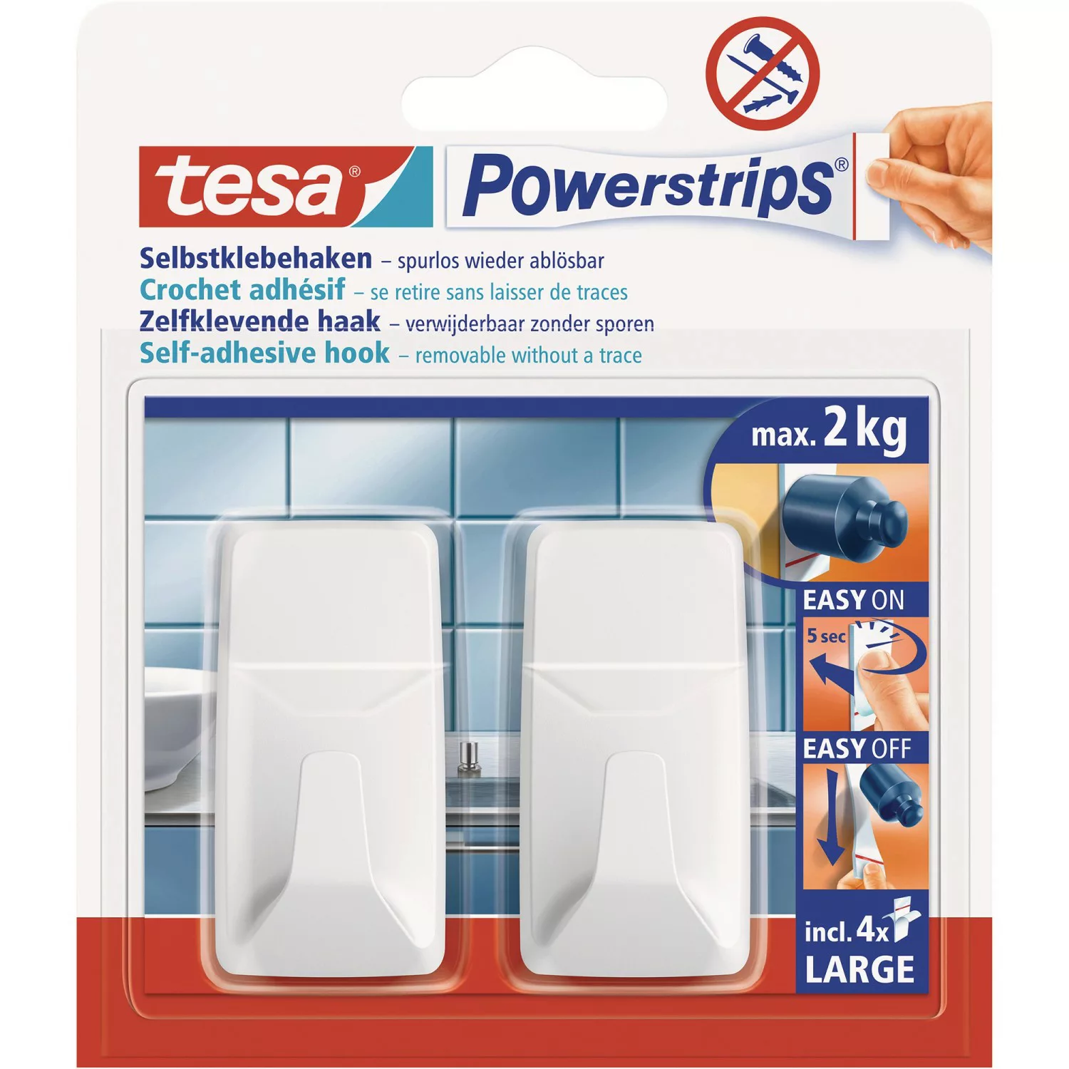 tesa Klebehaken, Dekoration, Bilder, Leinwände, Lichterketten, günstig online kaufen