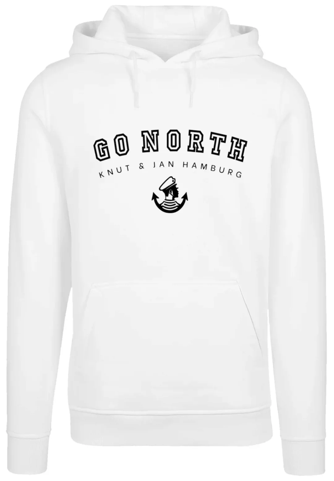 F4NT4STIC Kapuzenpullover "Go North", Print günstig online kaufen