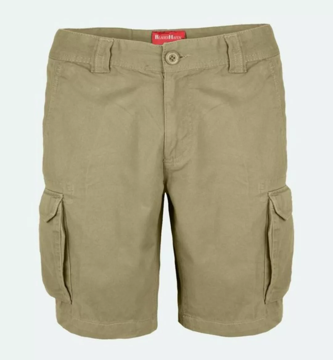 BlauerHafen Cargoshorts Herren Cargo Shorts 100% Baumwolle Hose Normale Pas günstig online kaufen