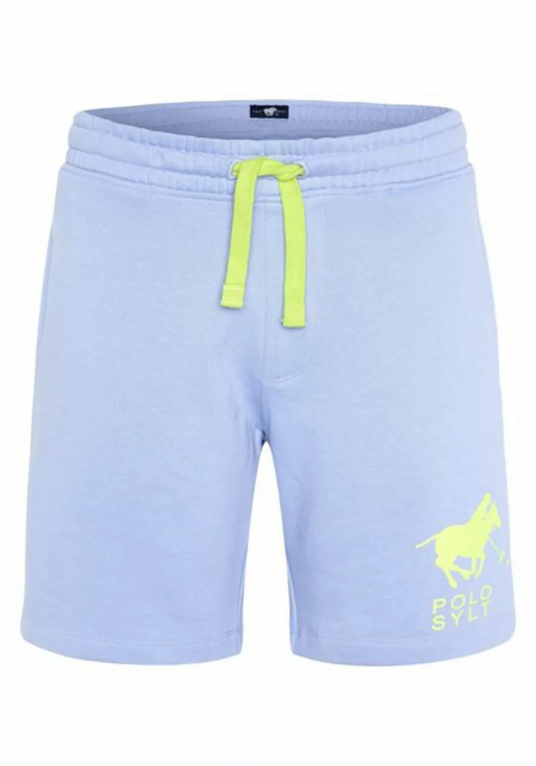 Polo Sylt Sweatshorts im Label-Stil günstig online kaufen