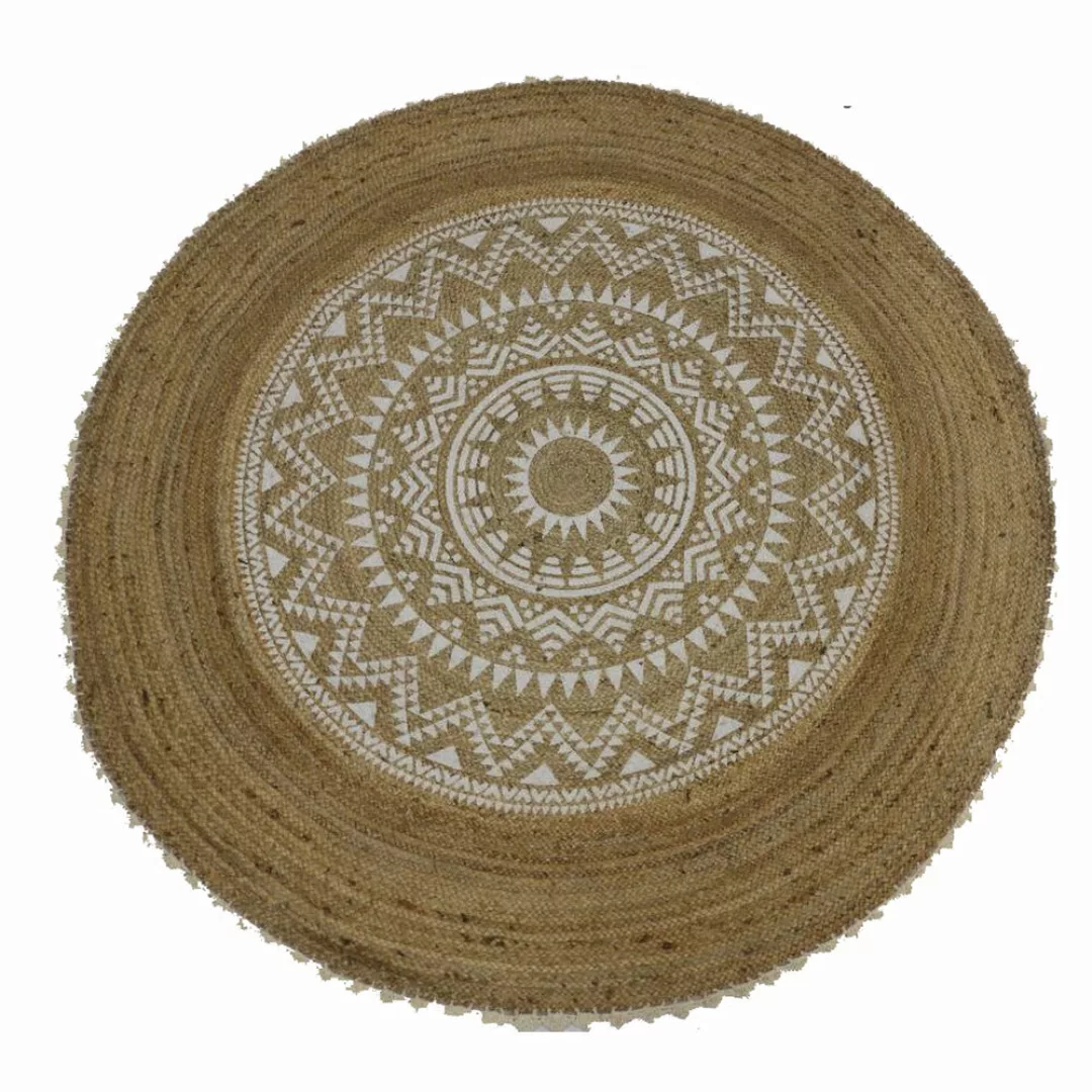 Teppich Dkd Home Decor Braun Mandala (200 X 200 X 0,75 Cm) günstig online kaufen