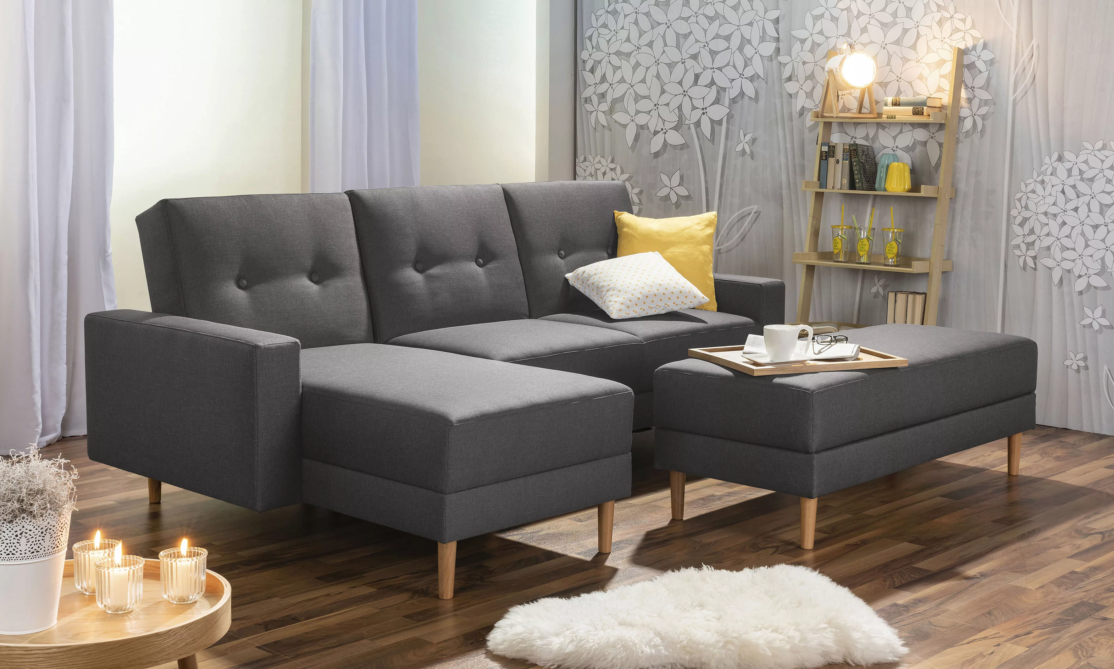 Max Winzer® Ecksofa »Just Chill kubisches Schlafsofa im skandinavischen Sti günstig online kaufen