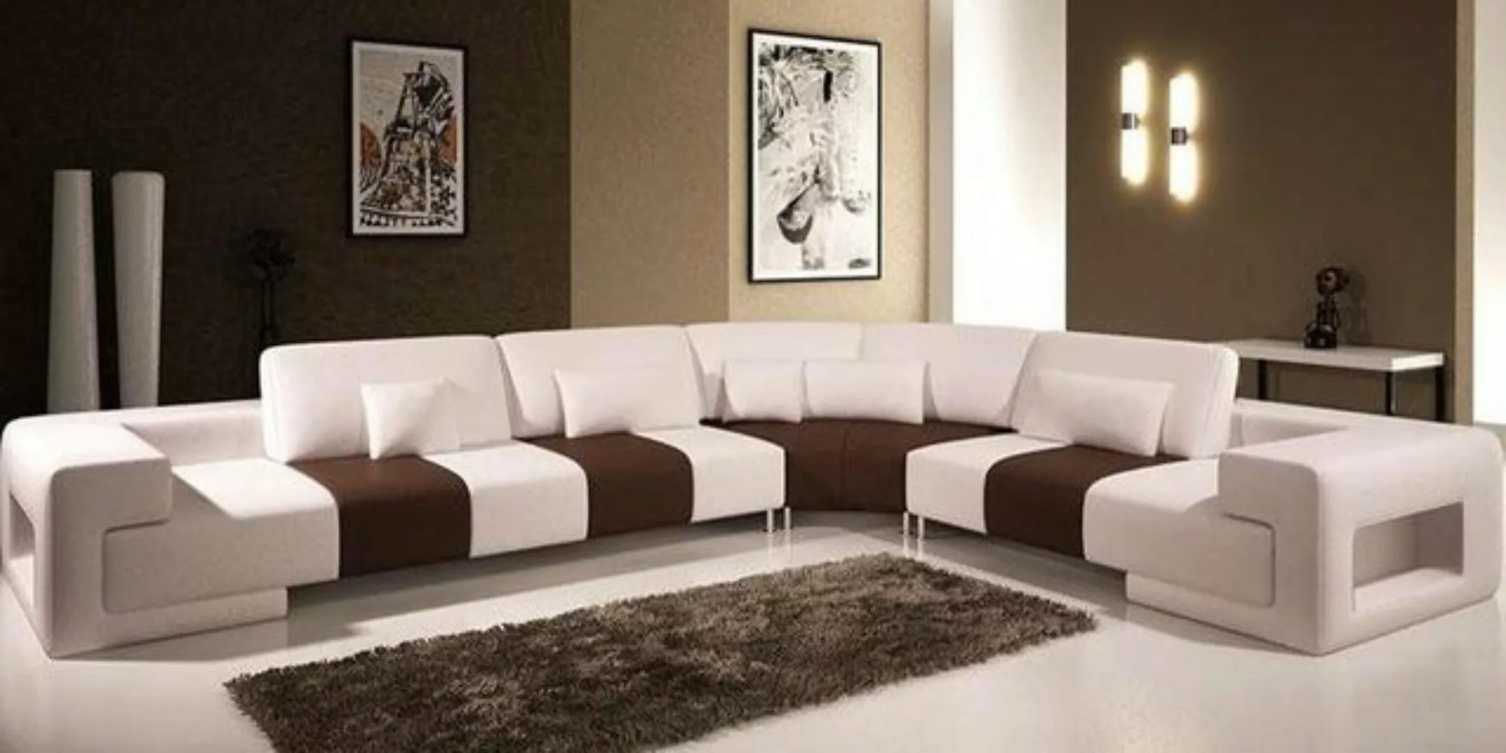 JVmoebel Ecksofa Ecksofa Polster Wohnlandschaft Couch Sofa Wohnlandschaft L günstig online kaufen