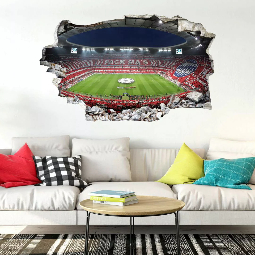 Wall-Art Wandtattoo »FCB Stadion Pack Ma's«, (1 St.), selbstklebend, entfer günstig online kaufen