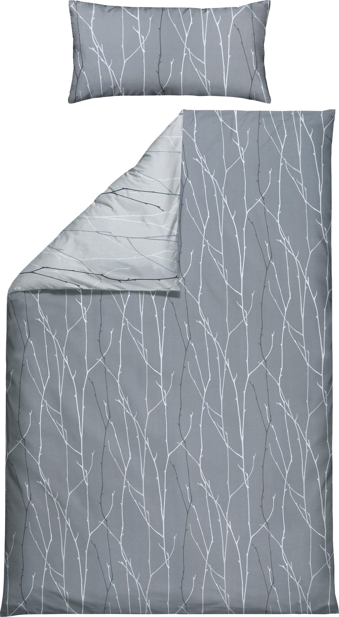 REDBEST Bettwäsche Wendebettwäsche, Microfaser, Microfaser-Satin Grafik günstig online kaufen