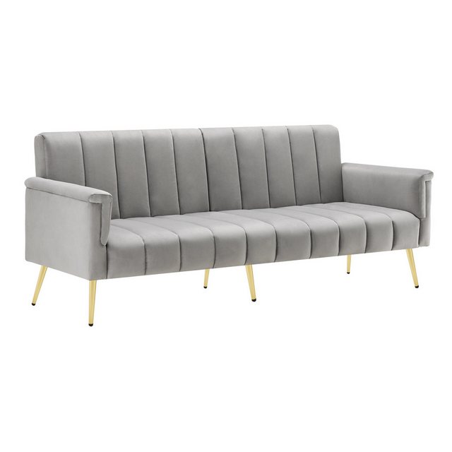 MODFU Schlafsofa Funktionsbett,Samtstoff,klappbares Schlafsofa, Vielseitige günstig online kaufen