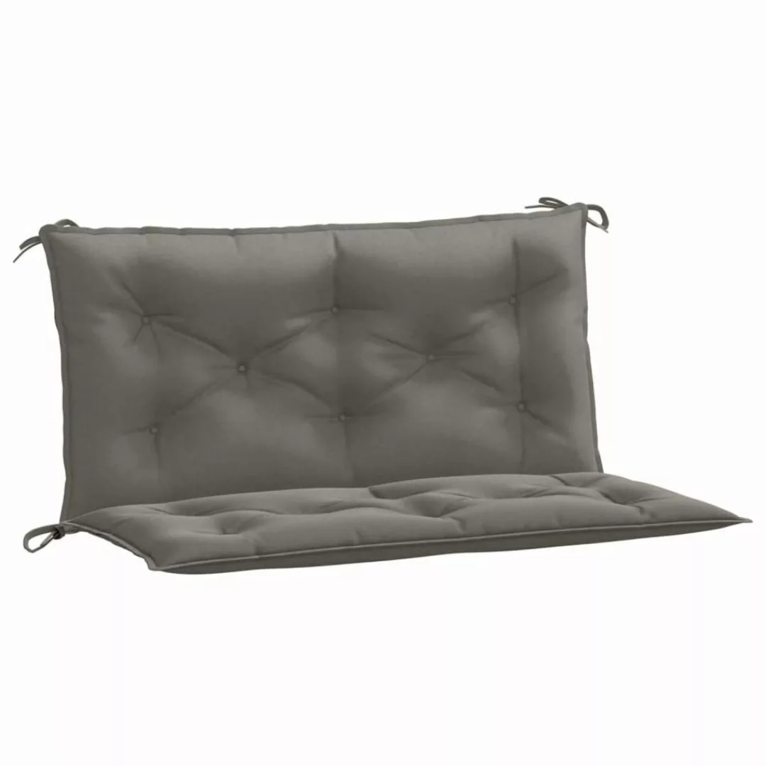 vidaXL Sitzauflage Gartenbank-Auflagen 2 Stk. Melange günstig online kaufen