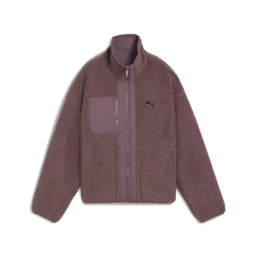 PUMA Wendejacke "REVERSIBLE HYBRID SHERPA JACKET", ohne Kapuze günstig online kaufen