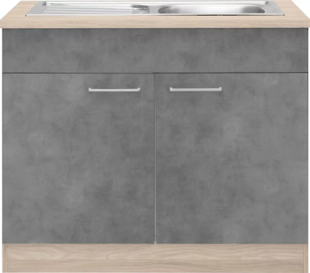 wiho Küchen Spülenschrank "Zell", Breite 100 cm günstig online kaufen