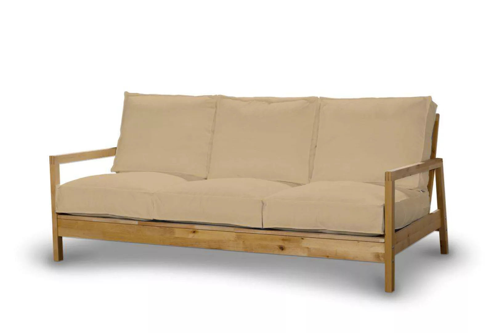 Bezug für Lillberg 3-Sitzer Sofa, caffe latte, Sofahusse, Lillberg 3-Sitzer günstig online kaufen