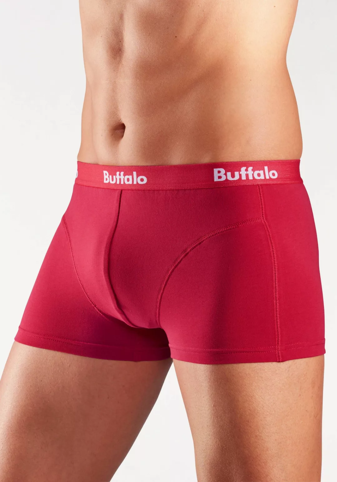 Buffalo Hipster, (Packung, 3 St.), knapp sitzende Boxershorts aus Baumwollm günstig online kaufen