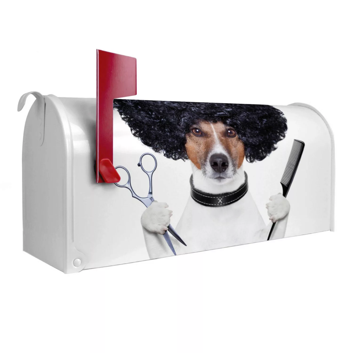 Banjado Amerikanischer Briefkasten Weiß 48x22x16cm US Mailbox Letterbox Pos günstig online kaufen