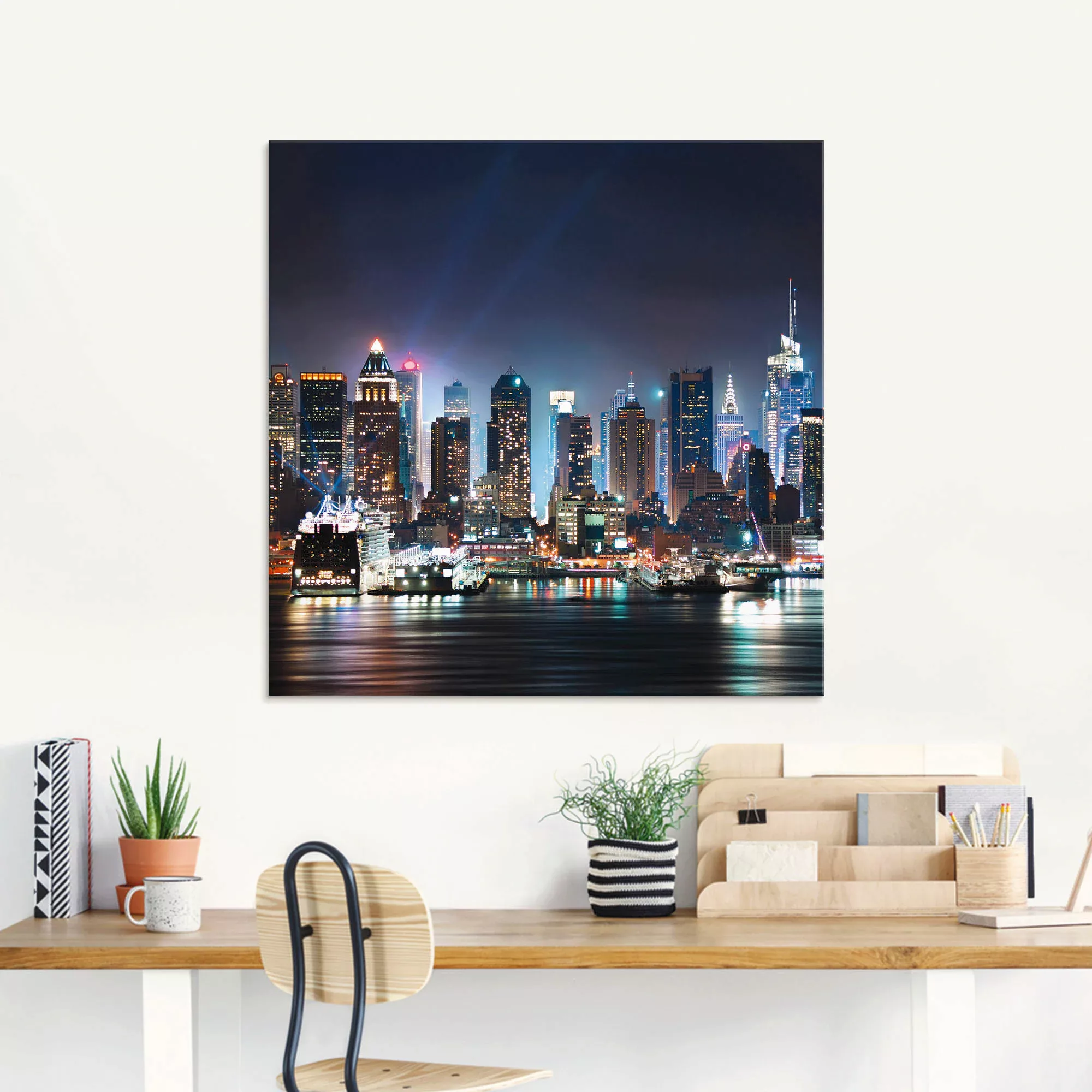 Artland Glasbild "New York City Times Square", Amerika, (1 St.) günstig online kaufen