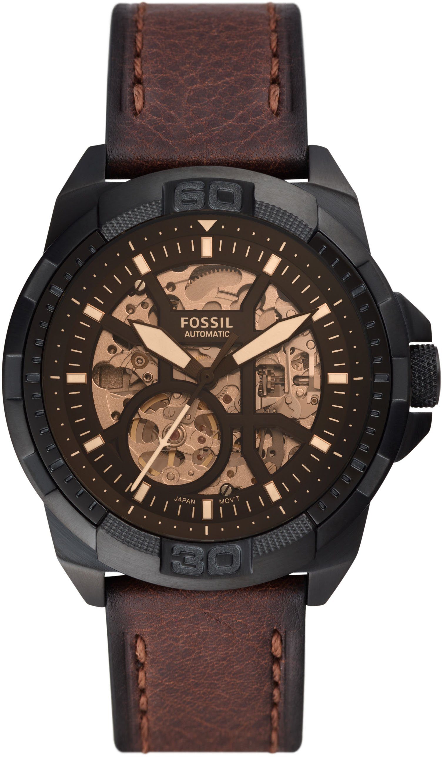Fossil Automatikuhr BRONSON ME3219, Armbanduhr, Herrenuhr, günstig online kaufen