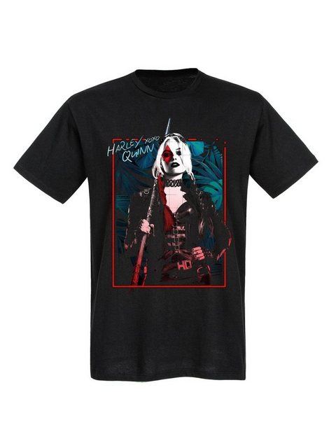 Suicide Squad Harley Quinn XOXO Herren T-Shirt schwarz günstig online kaufen