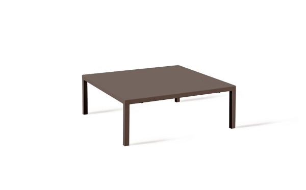 Niedriger Loungetisch Quatris 60x60x30 cm bronze günstig online kaufen