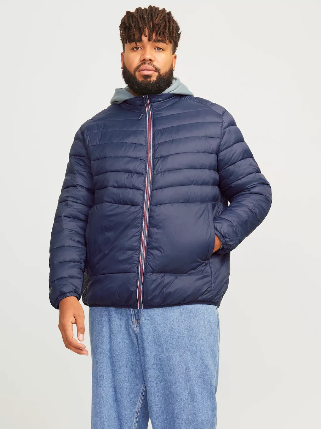 Jack & Jones PlusSize Steppjacke "JJESPRINT PUFFER COLLAR NOOS PLS" günstig online kaufen