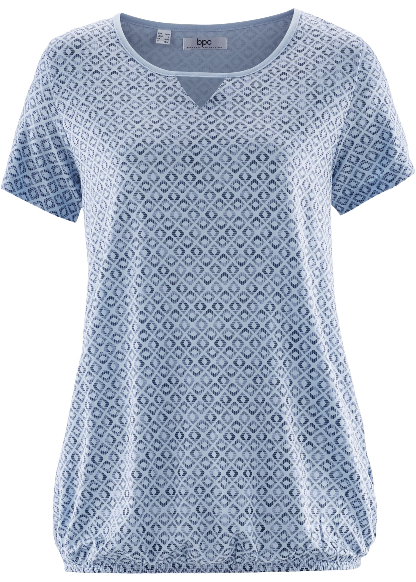 Shirt mit Gummizug, Kurzarm günstig online kaufen