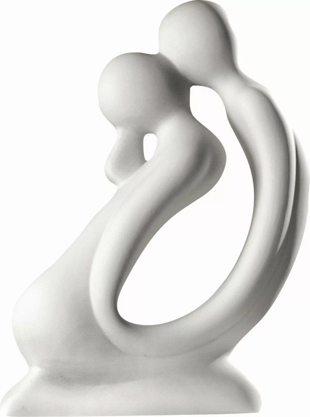 GILDE Dekofigur "Skulptur Kuss, weiß", Dekoobjekt, Höhe 42 cm, handgefertig günstig online kaufen