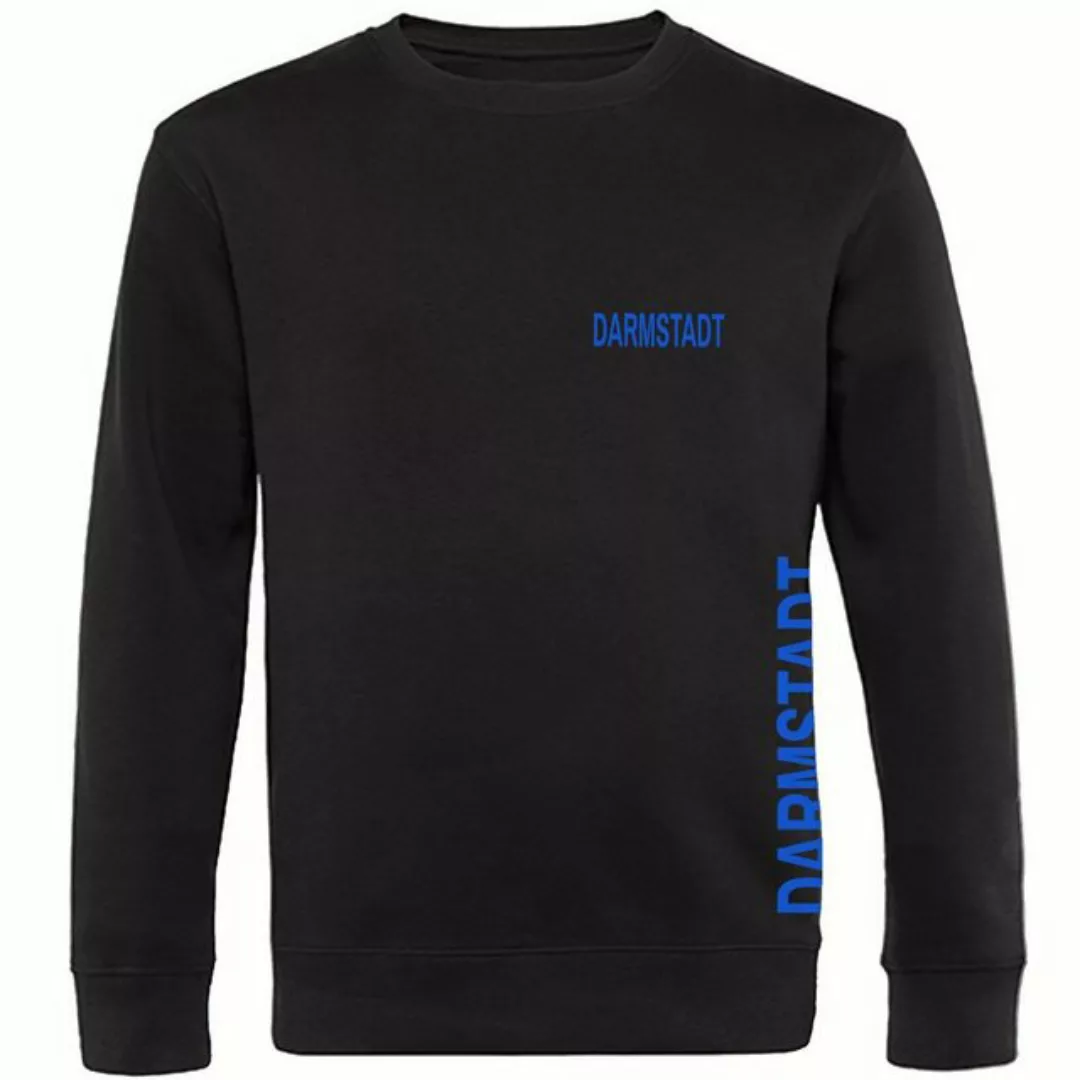 multifanshop Sweatshirt Darmstadt - Brust & Seite - Pullover günstig online kaufen