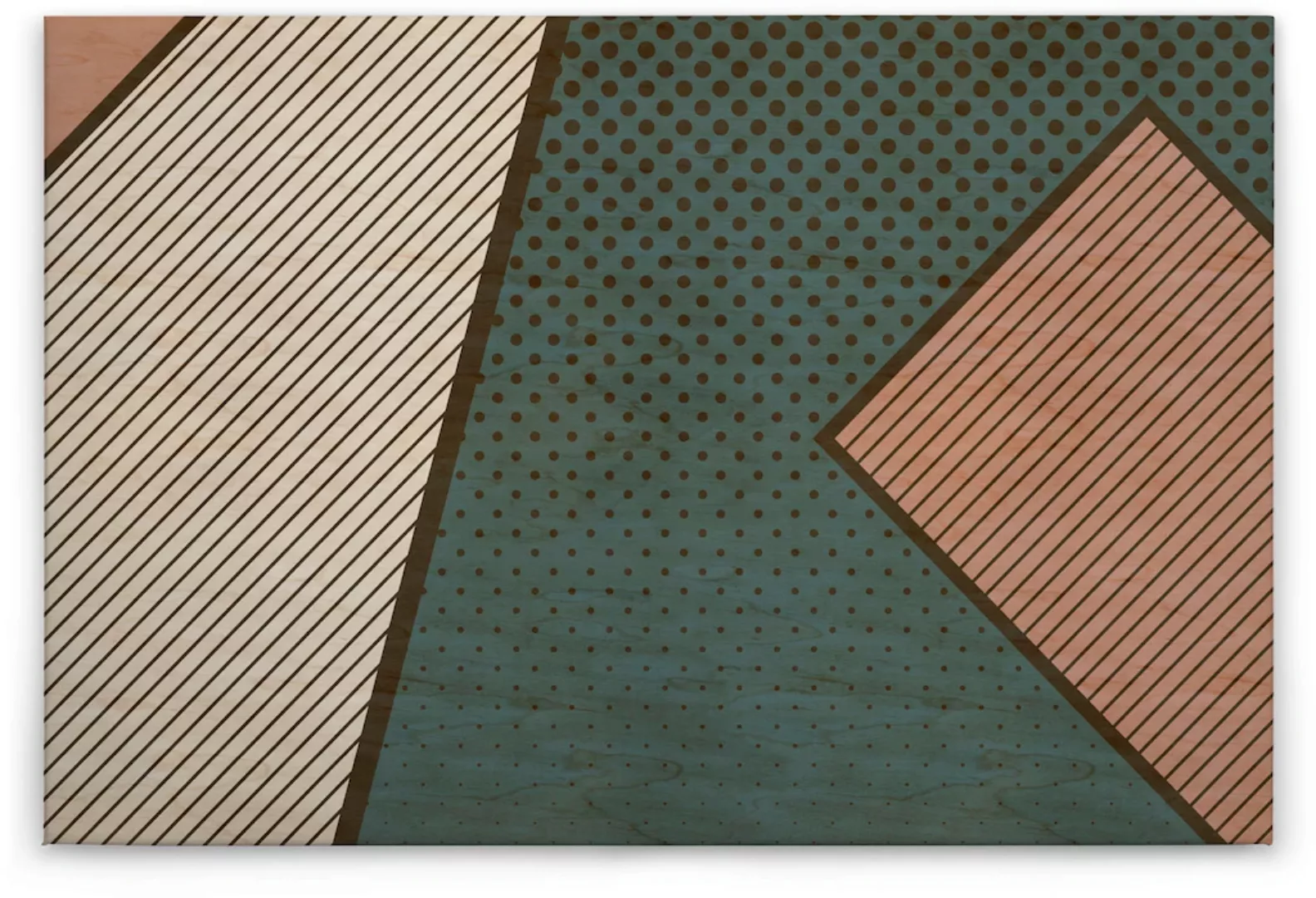 A.S. Création Leinwandbild "pattern play", Modern, (1 St.) günstig online kaufen