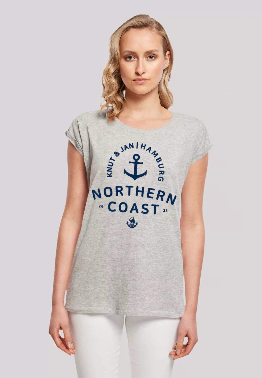 F4NT4STIC T-Shirt "Nordsee Knut & Jan Hamburg" günstig online kaufen