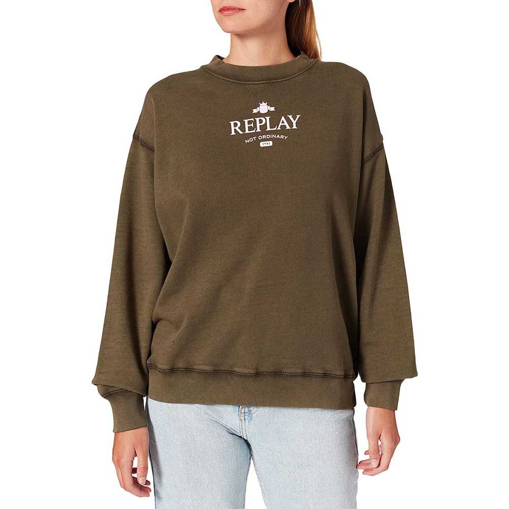 Replay W3586b.000.23158lg Sweatshirt L Army günstig online kaufen