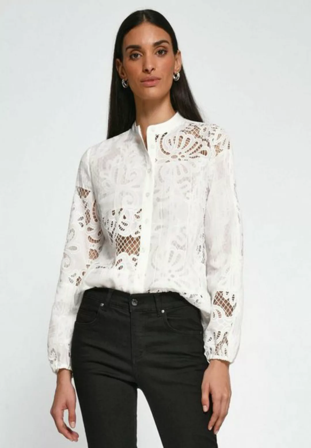 TALBOT RUNHOF X PETER HAHN Klassische Bluse Blouse mit modernem Design günstig online kaufen
