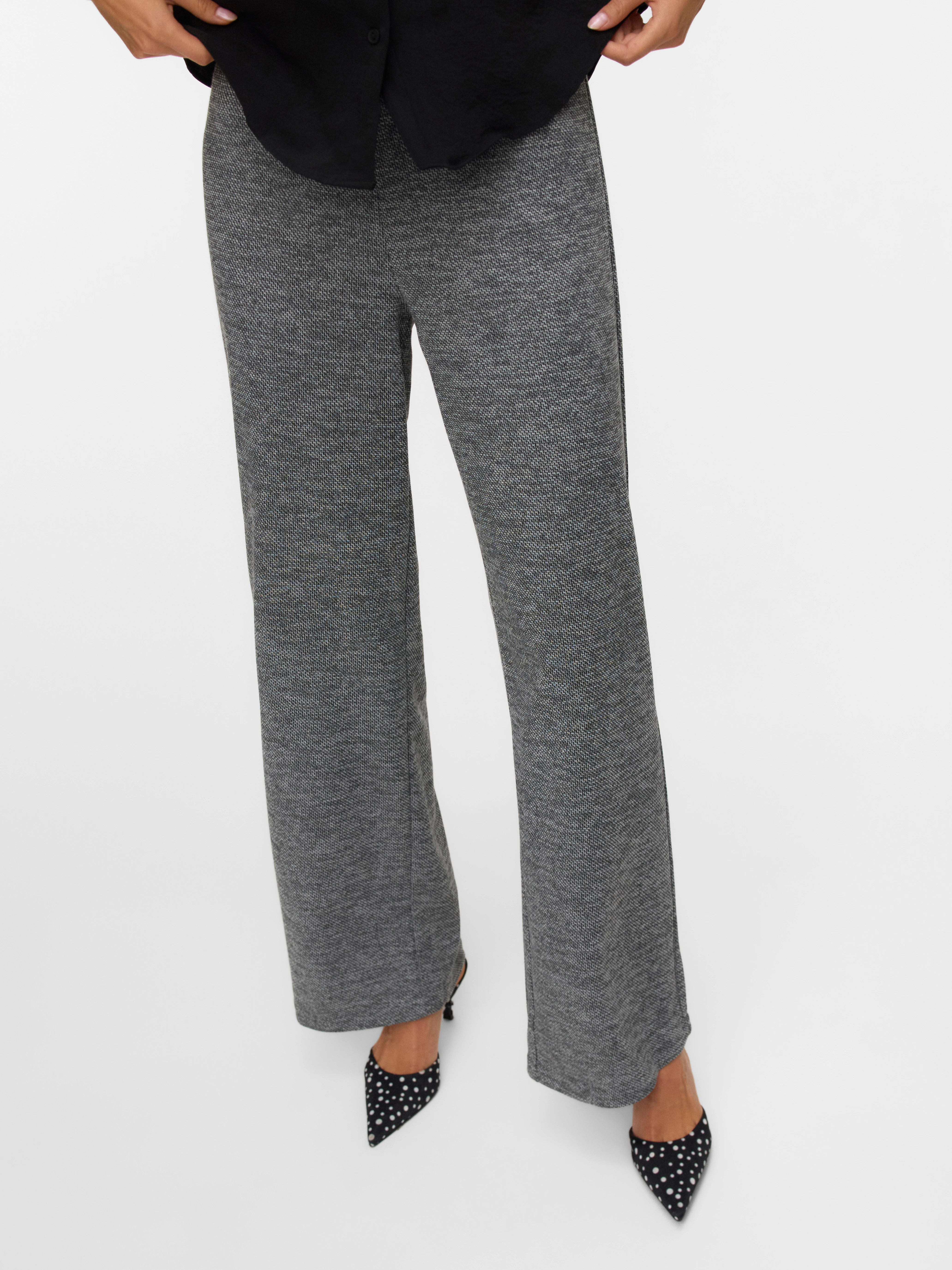 Vero Moda Schlupfhose "VMBERLIN MY MW WIDE PRINT PANT NOOS" günstig online kaufen