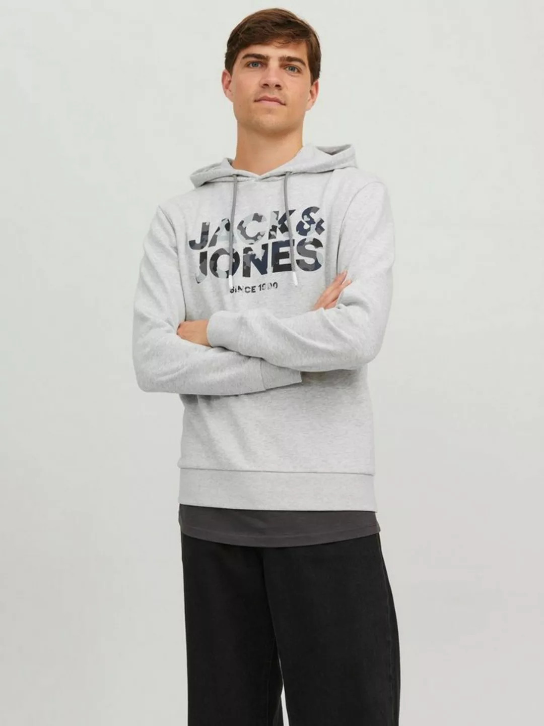 Jack & Jones Kapuzensweatshirt JJJAMES SWEAT HOOD günstig online kaufen