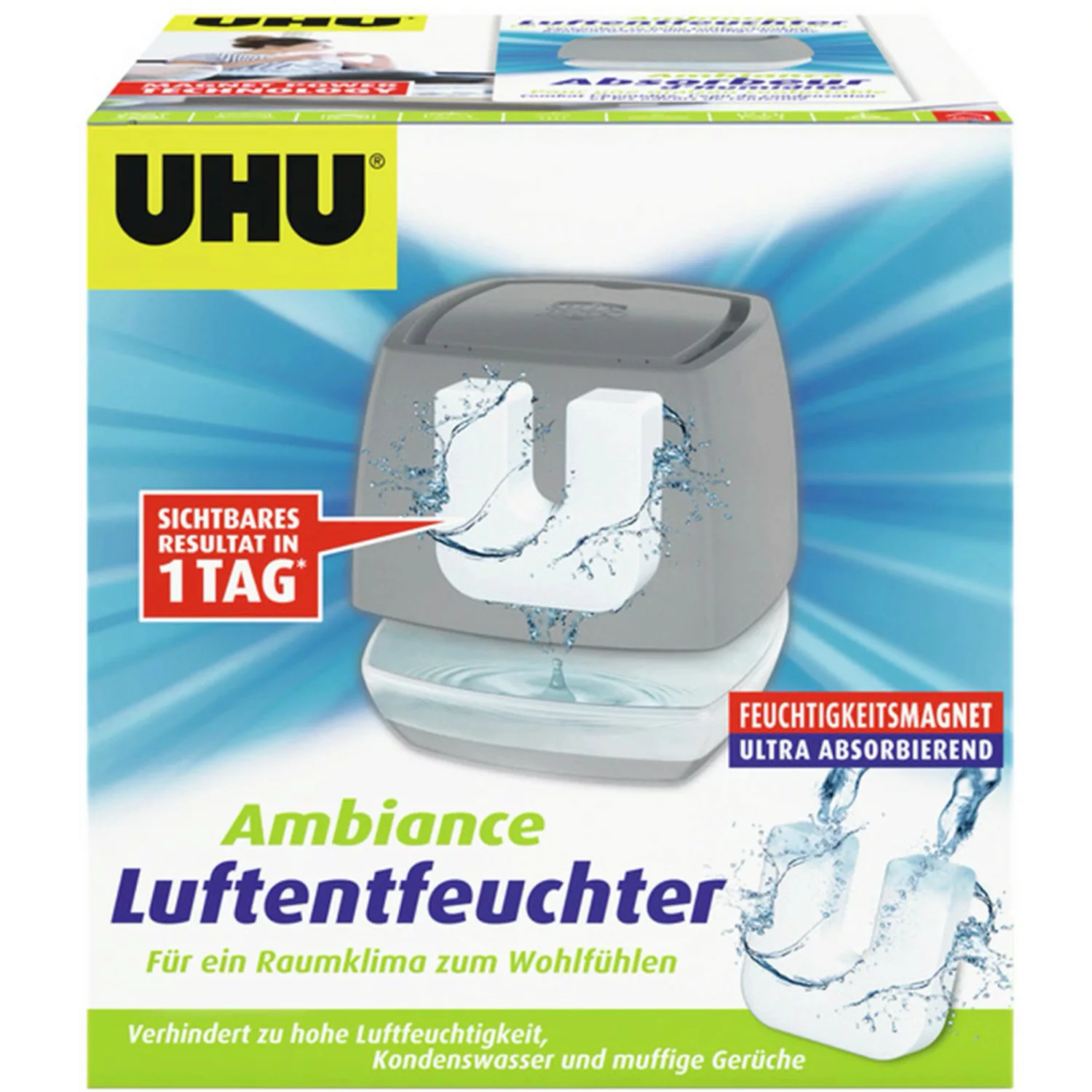 UHU Luftentfeuchter Ambiance Anthrazit günstig online kaufen