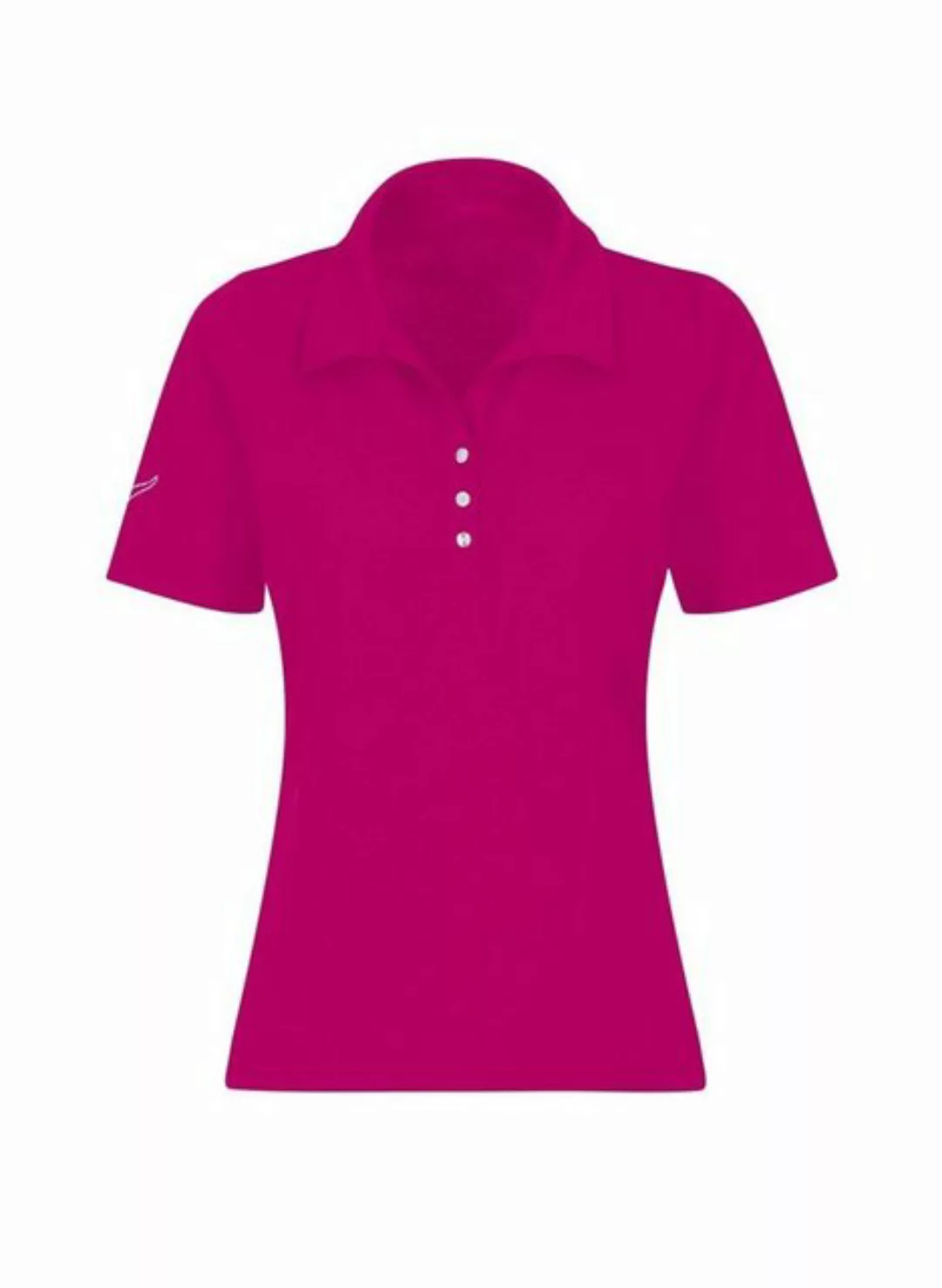 Trigema Poloshirt TRIGEMA Poloshirt aus Baumwolle mit Kristallsteinen (1-tl günstig online kaufen