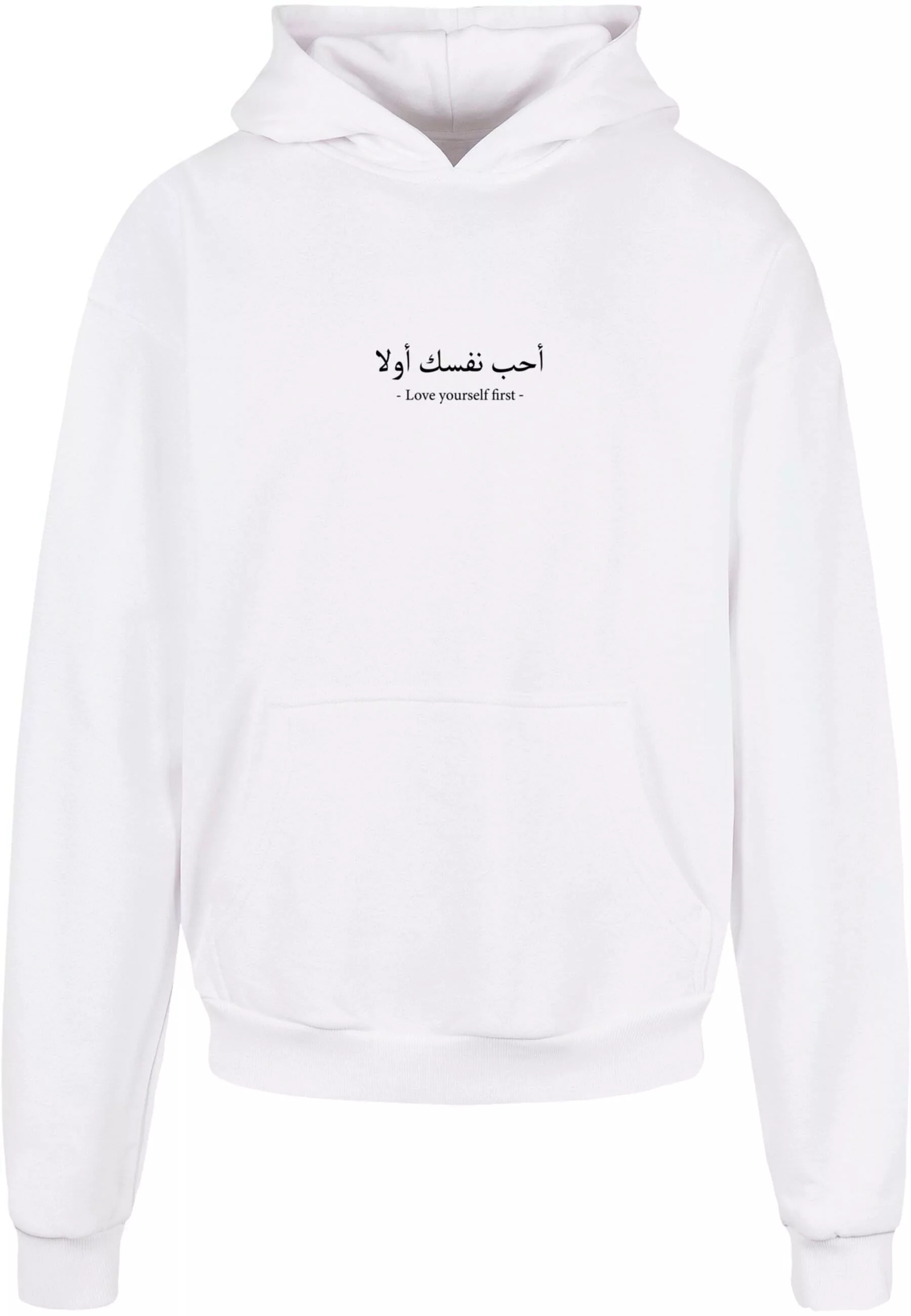 Merchcode Kapuzensweatshirt "Merchcode Herren Love Yourself First Ultra Hea günstig online kaufen