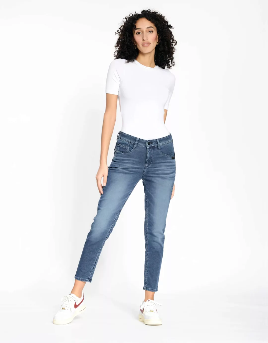 GANG 5-Pocket-Hose "94AMELIE CROPPED", im cropped Fit günstig online kaufen