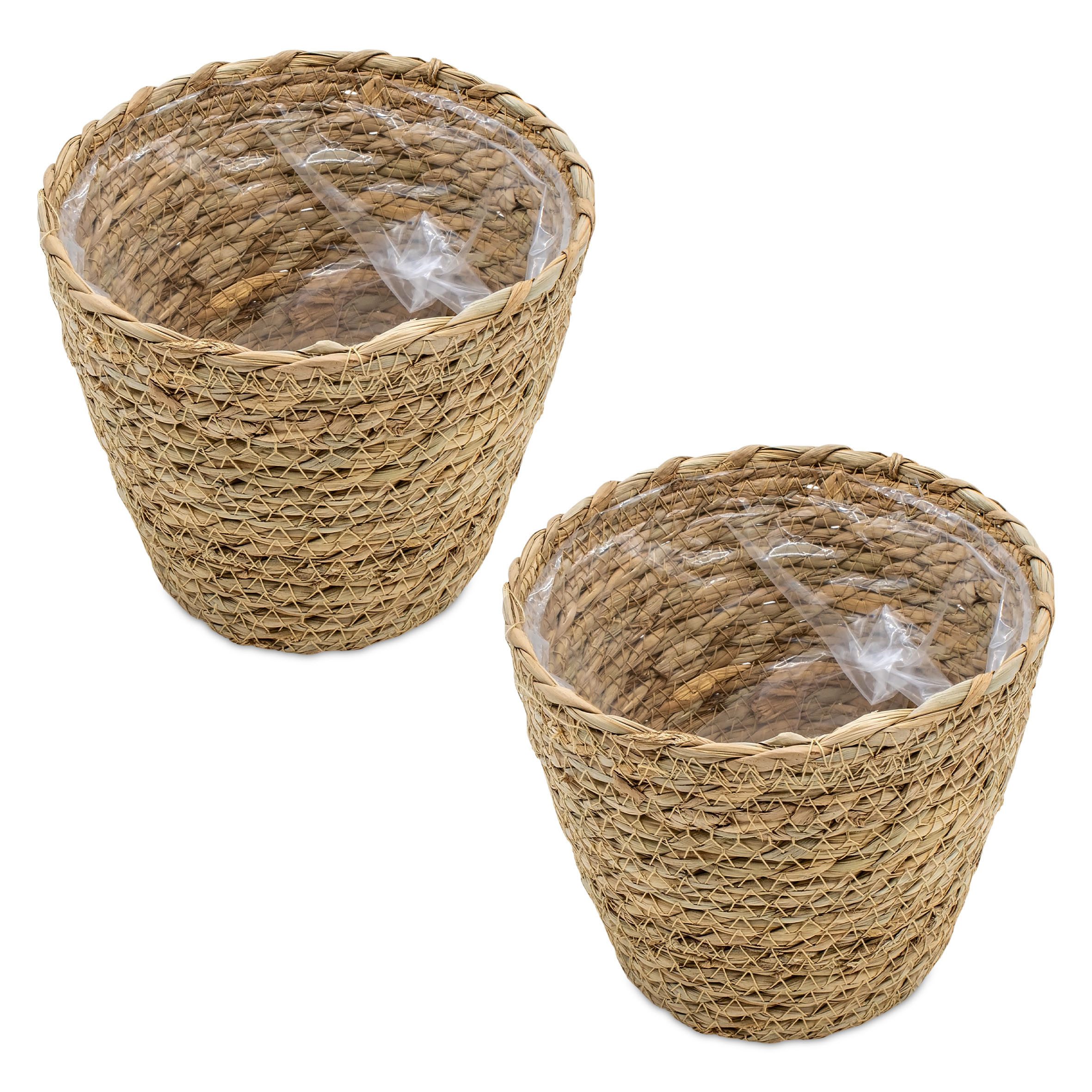 Spetebo Blumentopf Seegraf Pflanztopf natur mit günstig online kaufen