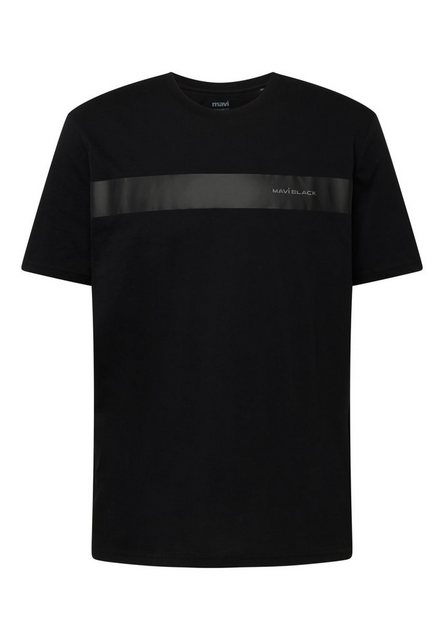 Mavi Rundhalsshirt "CREW NECK TEE", Mavi Black Tee günstig online kaufen