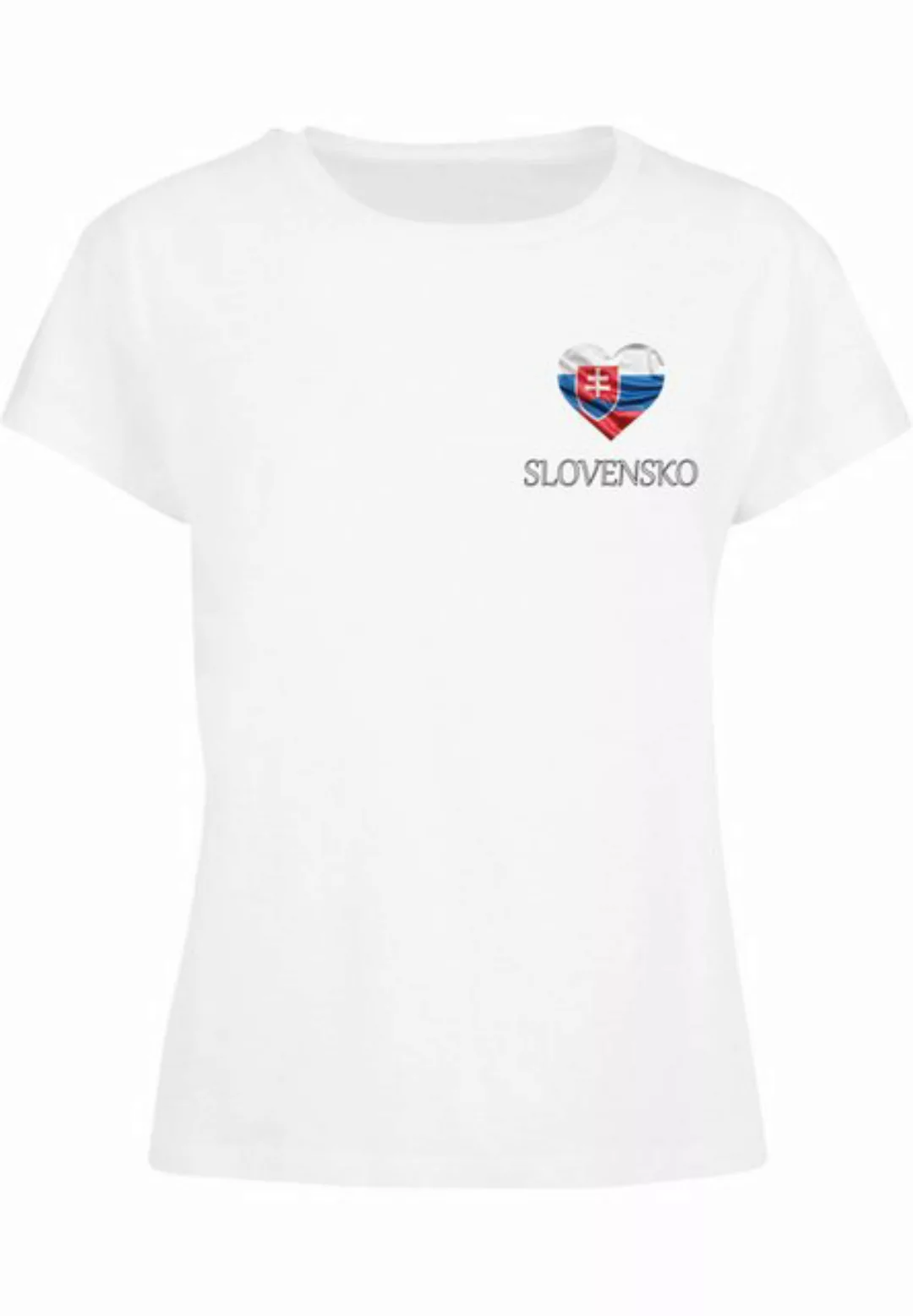 Merchcode T-Shirt Merchcode Ladies Merchcode Football - Slovakia T-shirt (1 günstig online kaufen