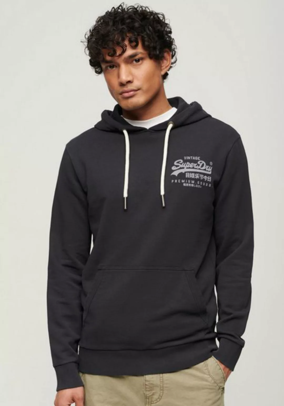 Superdry Kapuzensweatshirt "CLASSIC VL HERITAGE CHEST HOOD" günstig online kaufen