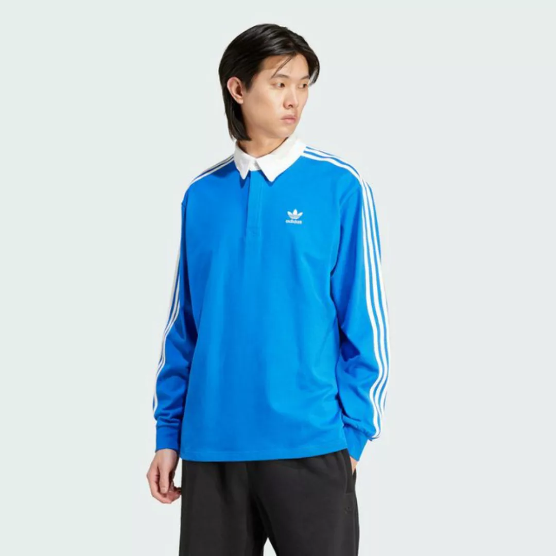 adidas Originals Langarm-Poloshirt ADICOLOR RUGBY POLOSHIRT günstig online kaufen