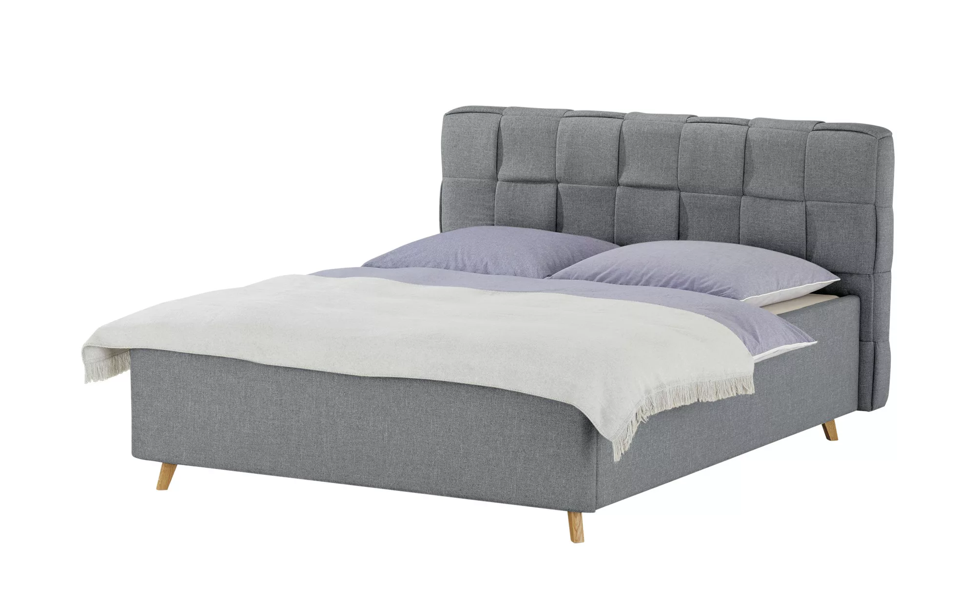 meinBett Polsterbettgestell  Veifa ¦ grau ¦ Maße (cm): B: 166 H: 103 Betten günstig online kaufen