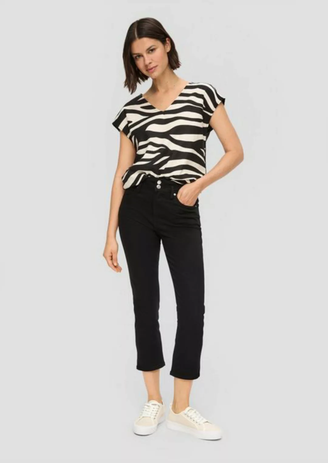 s.Oliver 7/8-Jeans Jeans Betsy / Mid Rise / Slim Leg günstig online kaufen
