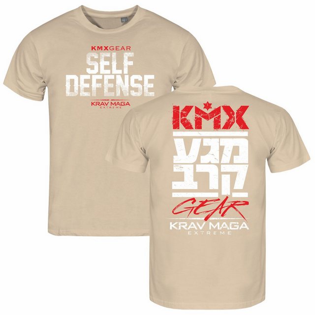 deinshirt Print-Shirt Herren T-Shirt Krav Maga self defense Funshirt mit Mo günstig online kaufen