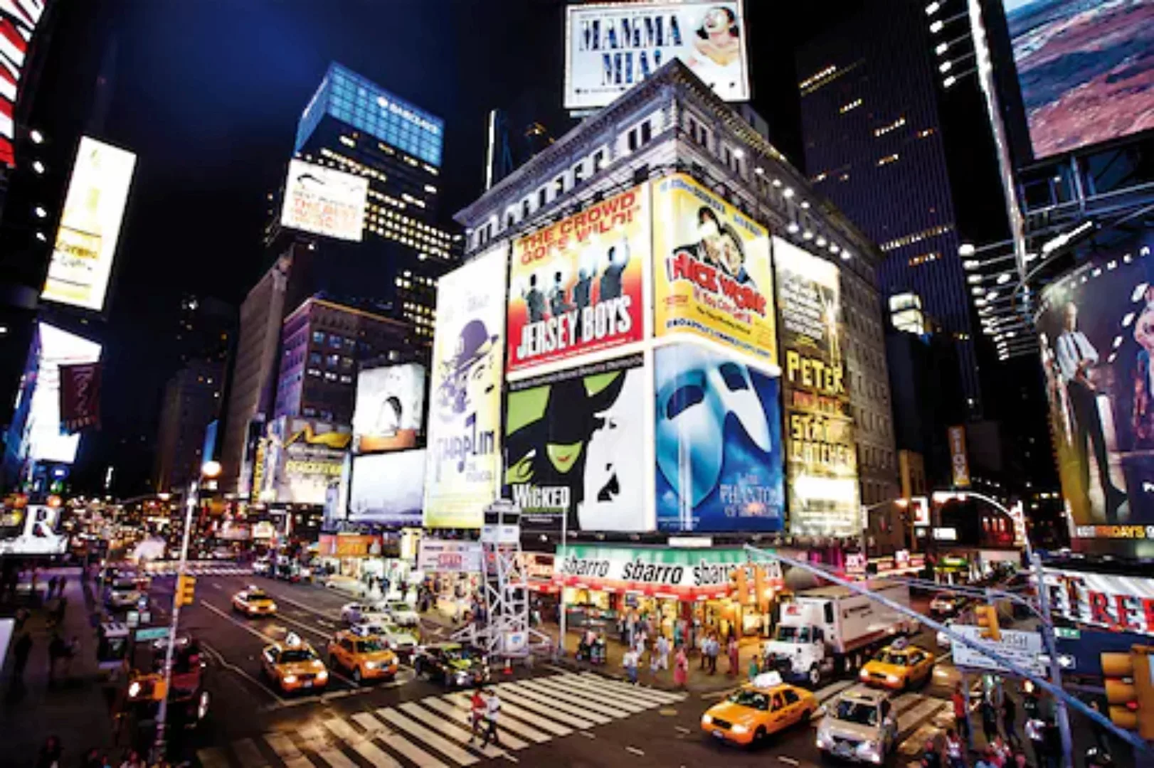 Papermoon Fototapete »New York Time Square«, matt günstig online kaufen