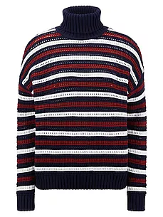 Rollkragen-Pullover DAY.LIKE blau günstig online kaufen