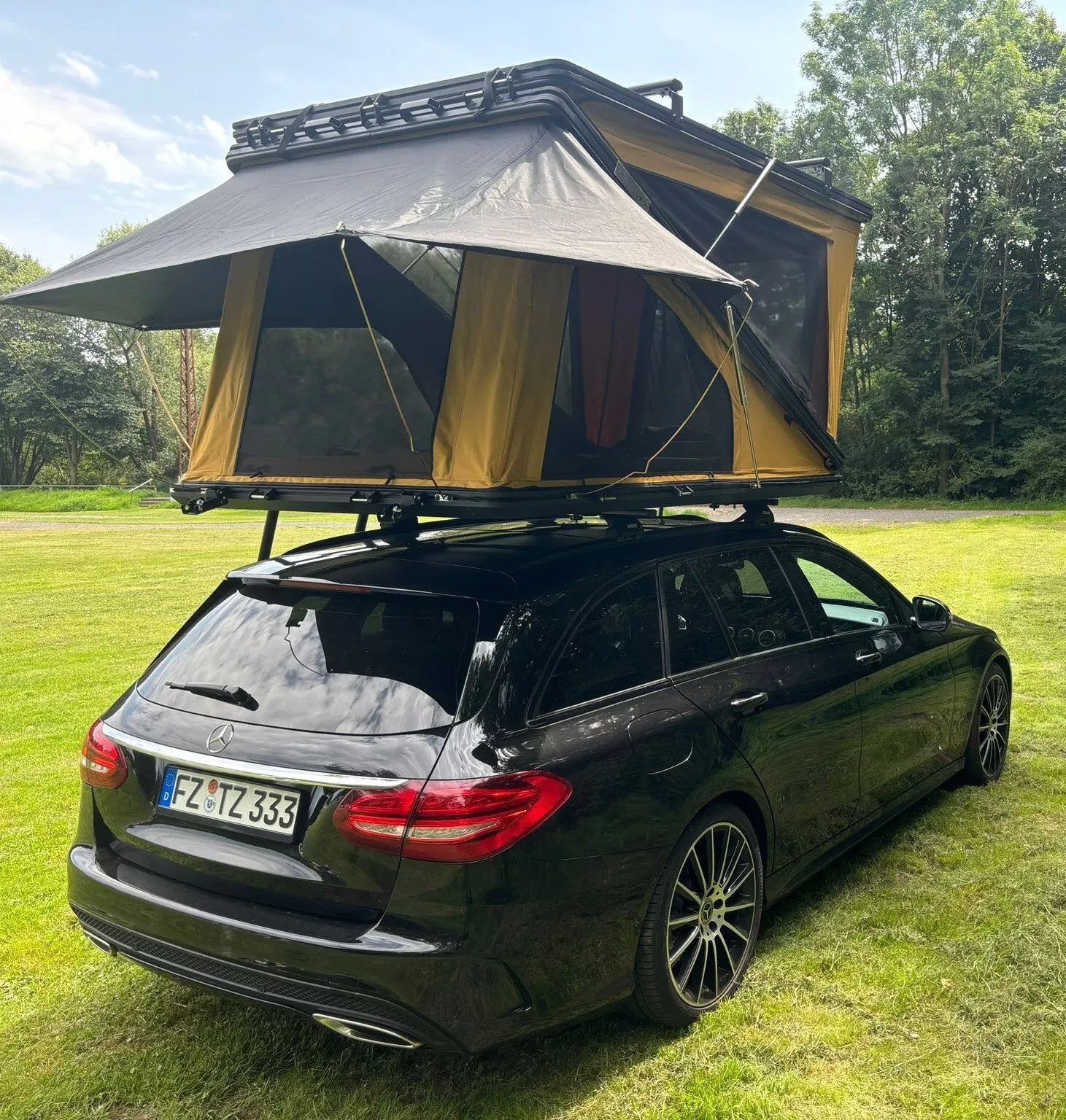 TZIpower Dachzelt Z-Fold Dachzelt Hardcase Aluminium günstig online kaufen